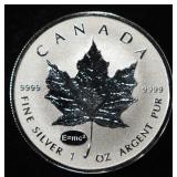 2015 MAPLE LEAF 1 OZ .999 SILVER ROUND