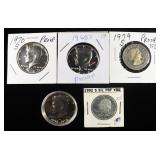 COLLECTORS LOT MOSTLY SILVER COINS