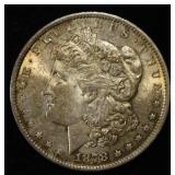 1878 7TF REV 79 MORGAN DOLLAR BU COLOR