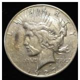 1927-S PEACE DOLLAR FINE