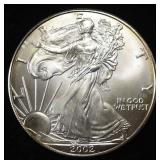 2002 AMERICAN SILVER EAGLE