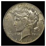 1935 PEACE DOLLAR AU