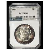1927 PEACE DOLLAR PCI SUPERB GEM BU