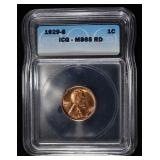 1929-S WHEAT CENT ICG MS65RD