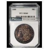 1898 MORGAN DOLLAR PCI GEM BU