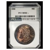 1886 MORGAN DOLLAR PCI GEM BU