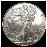 2018 AMERICAN SILVER EAGLE