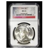 1922 PEACE DOLLAR NGC MS63