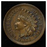 1864 INDIAN CENT VERY CHOICE PROOF RARE