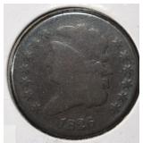1826 CLASSIC HEAD HALF CENT VG