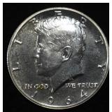 1964 KENNEDY 50C ACCENTED HAIR GEM PROOF