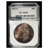 1921-D MORGAN DOLLAR PCI SUPERB GEM BU