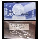 1996 UNC SET & 1999 SBA