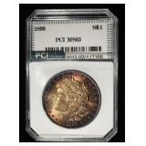 1890 MORGAN DOLLAR PCI GEM BU