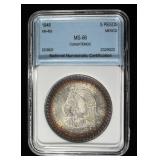 1948 90% SILVER CUAUTHEMOC NNC SUPERB GEM BU