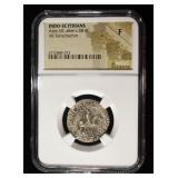 AZES I/II, AFTER C. 58 BC NGC F