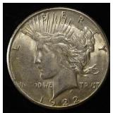 1922-S PEACE DOLLAR