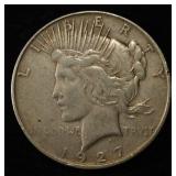 1927-D PEACE DOLLAR