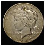 1923-D PEACE DOLLAR