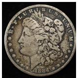 1884-O MORGAN DOLLAR