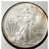 2008 AMERICAN SILVER EAGLE