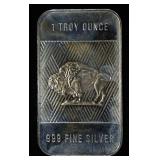 1 OZ .999 SILVER BAR