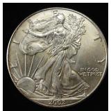 2002 AMERICAN SILVER EAGLE
