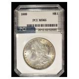 1889 MORGAN DOLLAR PCI GEM BU
