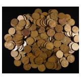 200 'S' MINT WHEAT CENTS
