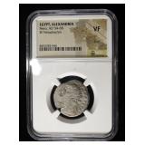 AD 54-68 NERO BI TETRADRACHM NGC VF