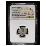 AD 117-138 HADRIAN ROMAN EMPIRE NGC F