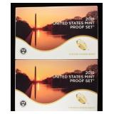 (2) 2019 MINT PROOF SETS