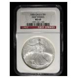 2006 AMERICAN SILVER EAGLE NGC MS69
