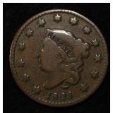 1828 LARGE CENT VG