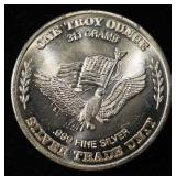 SILVER TRADE UNIT 1 OZ .999 ROUND