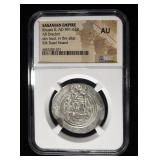 KHUSRU II, AD 591-628 NGC AU