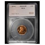 1973-S MEMORIAL CENT SEGS PERFECT GEM PROOF