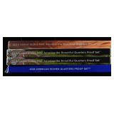 2014 & (2) 2015 & (1) 2023 25C PROOF SETS