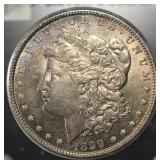 1899 MORGAN DOLLAR AU/BU COLOR