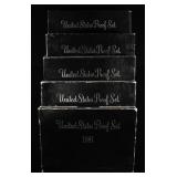 (5) 1981 PROOF SETS