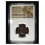 c.105-90 BC HERMAEUS AE TETRADRACHM NGC VF