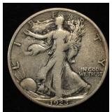 1923-S WALKING LIBERTY HALF DOLLAR FINE
