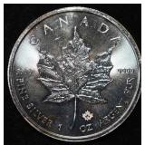 2016 MAPLE LEAF 1 OZ .999 SILVER ROUND