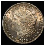 1879-S MORGAN DOLLAR GEM BU