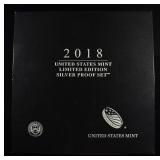 2018 LIMITED EDITION SILVER PROOF SET