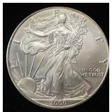 2000 AMERICAN SILVER EAGLE