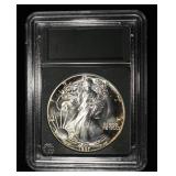 1987 AMERICAN SILVER EAGLE NEC PERFECT GEM BU