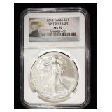 2013 AMERICAN SILVER EAGLE NGC MS70