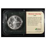1999 PLATA PURA 1 OZ .999 SILVER ROUND
