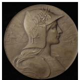 1901 SWISS SHOOTING MEDAL LUCERNE SILVER